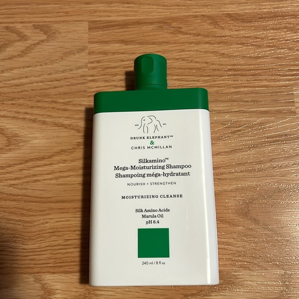 Drunk Elephant Silkamino Mega Moisturizing Shampoo, NEW!